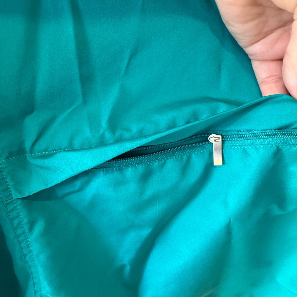 Northern Reflections Packaway Lightweight Teal Jacket - Picture 11 of 13